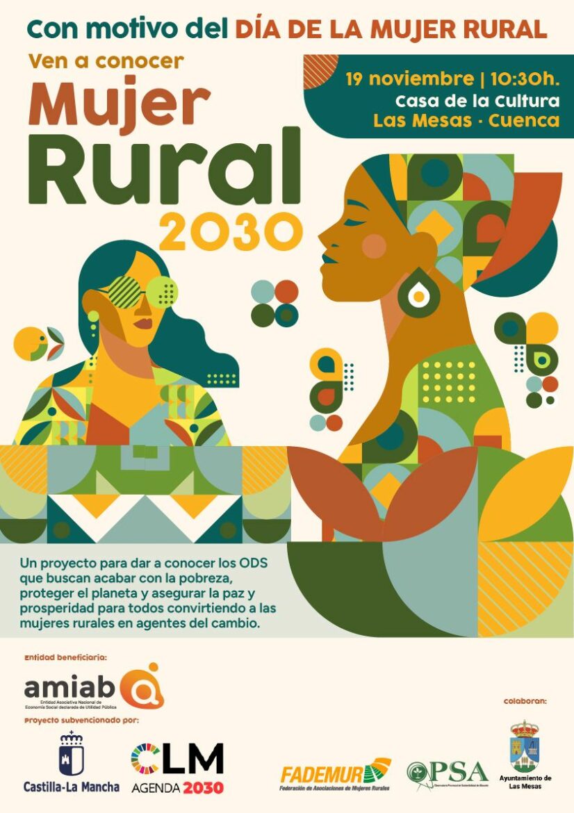 <strong>Éxito del proyecto ‘Mujer Rural 2030’ en Las Mesas (Cuenca) y en Alcaraz (Albacete) de la mano de amiab</strong>