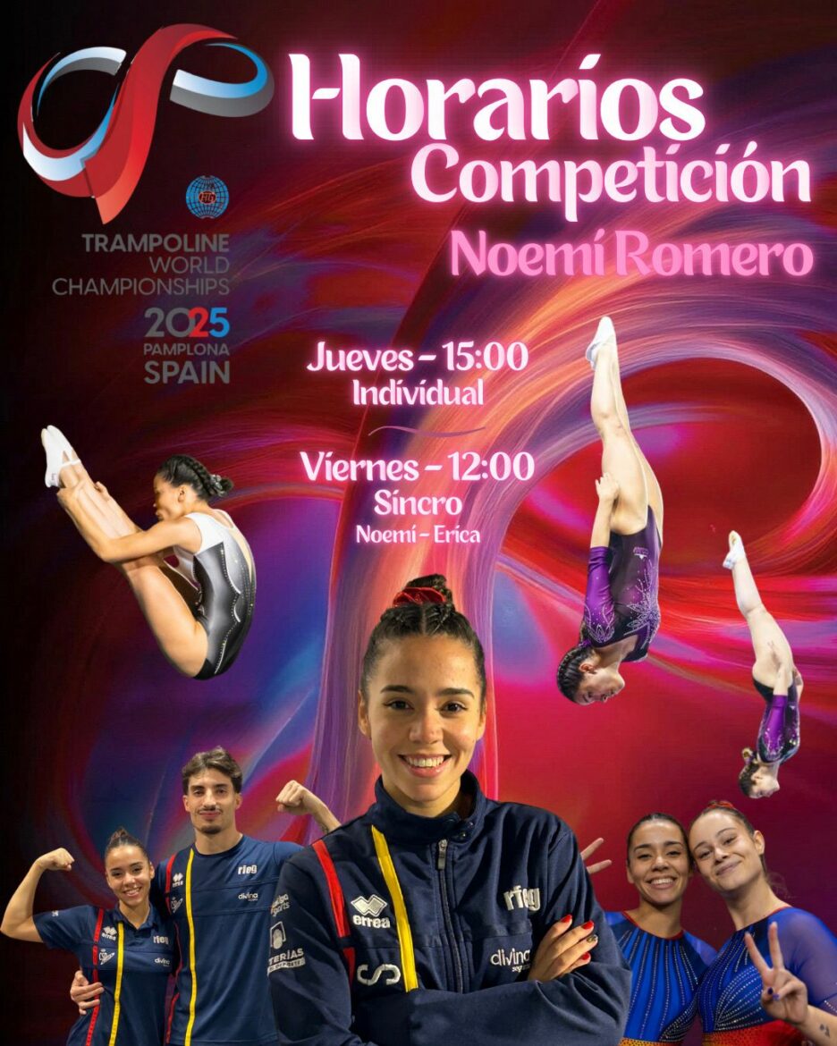 Gimnasia Trampolín | Noemí Romero representará a España en el Mundial de Pamplona