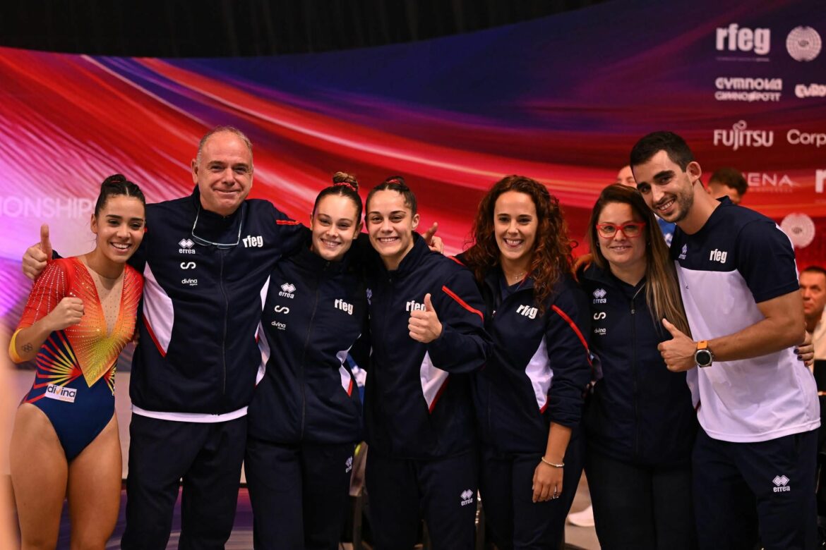 Gran actuación del equipo nacional en el Mundial de Gimnsia Trampolín