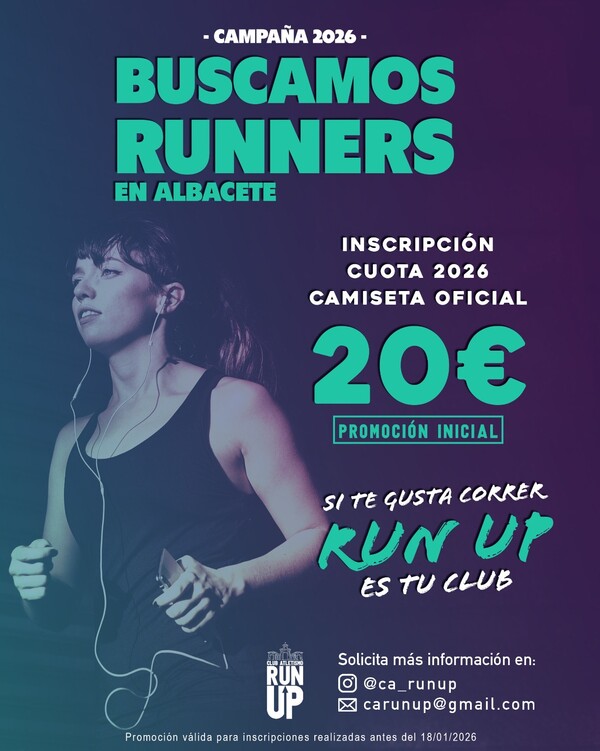 NUEVO CLUB DE ATLETISMO EN ALBACETE NUEVO CLUB DE ATLETISMO EN ALBACETE