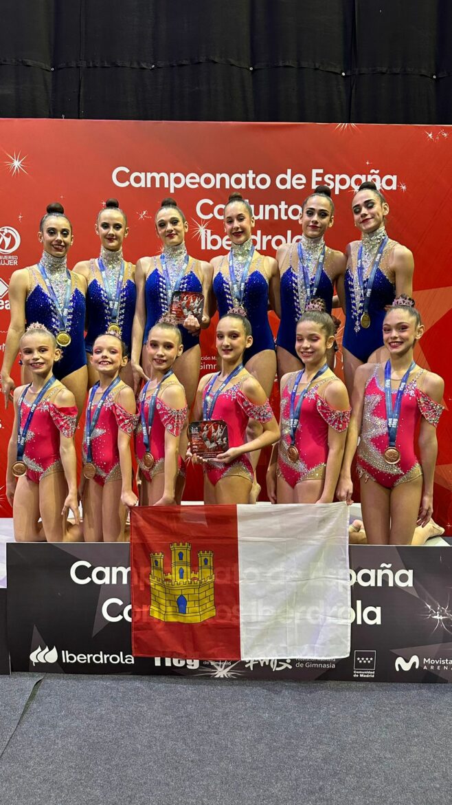 Oro histórico del Club Palas en la Primera División de la Rítmica española Oro histórico del Club Palas en la Primera División de la Rítmica española