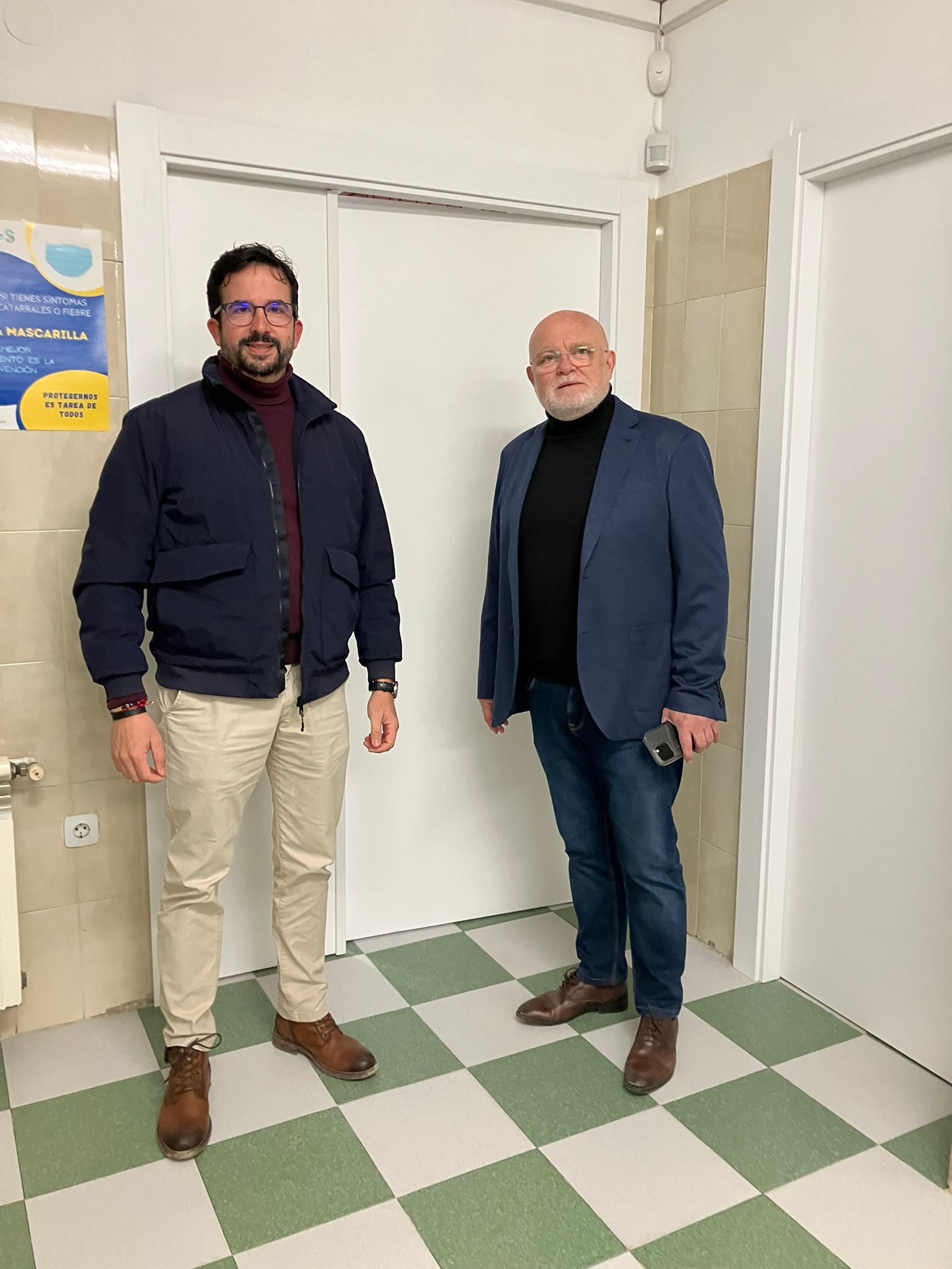 La Junta impulsa en el Consultorio Médico de Alcalá del Júcar trabajos de mejora de la eficiencia energética