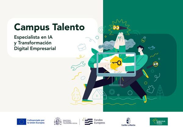 Fundación Eurocaja Rural impulsa la empleabilidad juvenil con `CAMPUS TALENTO: Especialista en IA y Transformación Digital Empresarial´ Fundación Eurocaja Rural impulsa la empleabilidad juvenil con `CAMPUS TALENTO: Especialista en IA y Transformación Digital Empresarial´