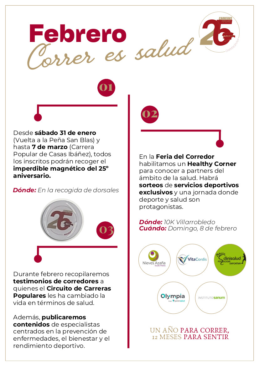 La Diputación de Albacete dedica el mes de febrero al ámbito de la salud