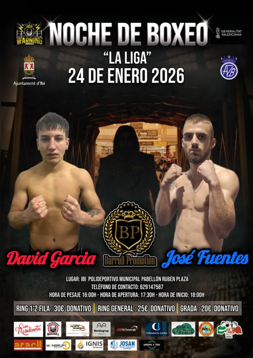 <strong>David García arrasa en su debut amateur: victoria unánime del conquense del Fight Club Albacete en Ibi</strong>
