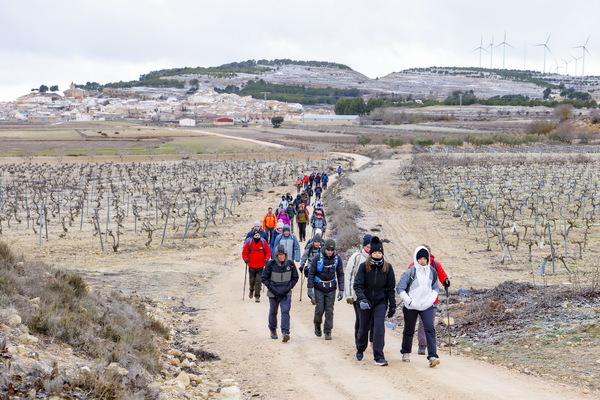La nieve sorprendía a participantes en las Rutas de Senderismo de la Diputación, en Higueruela La nieve sorprendía a participantes en las Rutas de Senderismo de la Diputación, en Higueruela