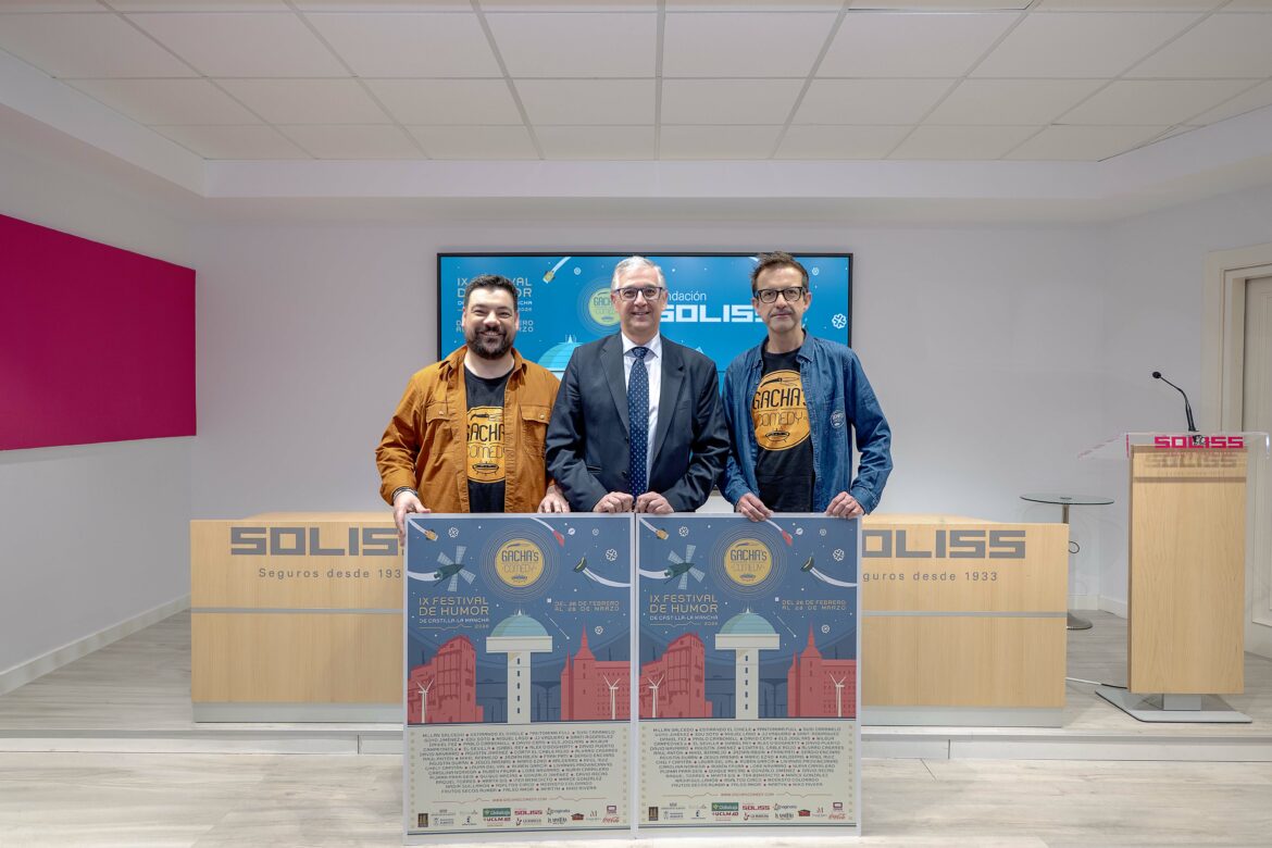 La Fundación Soliss renueva su patrocinio con el Festival Gachas Comedy