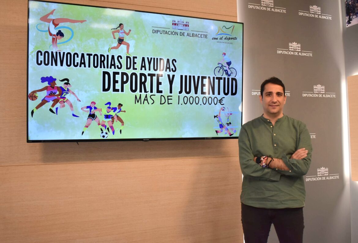 <strong>La Diputación de Albacete </strong><strong>moviliza más de un millón de euros en 11 convocatorias de ayudas para seguir fortaleciendo la actividad deportiva y juvenil en la provincia: “Una inversión histórica”</strong> <strong>La Diputación de Albacete </strong><strong>moviliza más de un millón de euros en 11 convocatorias de ayudas para seguir fortaleciendo la actividad deportiva y juvenil en la provincia: “Una inversión histórica”</strong>