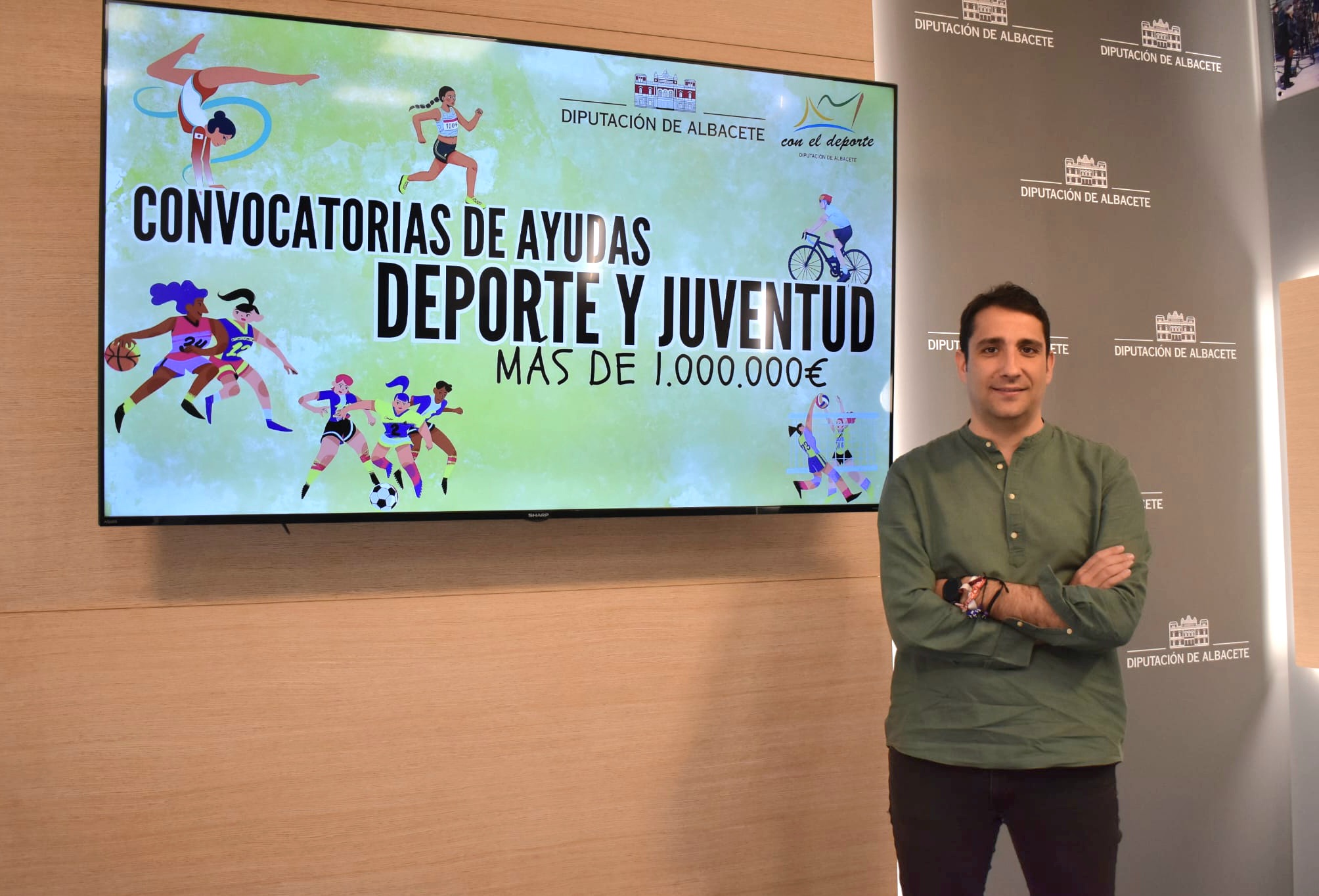 <strong>La Diputación de Albacete </strong><strong>moviliza más de un millón de euros en 11 convocatorias de ayudas para seguir fortaleciendo la actividad deportiva y juvenil en la provincia: “Una inversión histórica”</strong> <strong>La Diputación de Albacete </strong><strong>moviliza más de un millón de euros en 11 convocatorias de ayudas para seguir fortaleciendo la actividad deportiva y juvenil en la provincia: “Una inversión histórica”</strong>