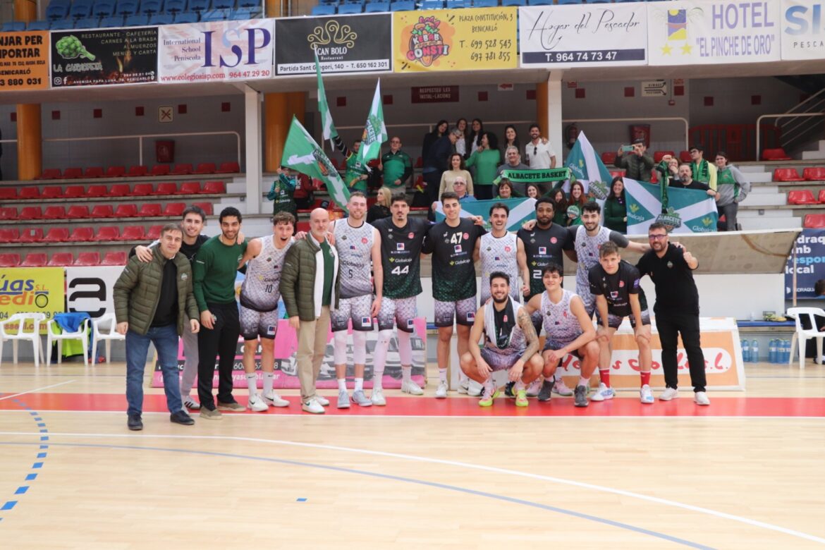 El Bueno Arenas Albacete Basket conquista Benicarló (72-84) y se instala en lo alto de la clasificación 