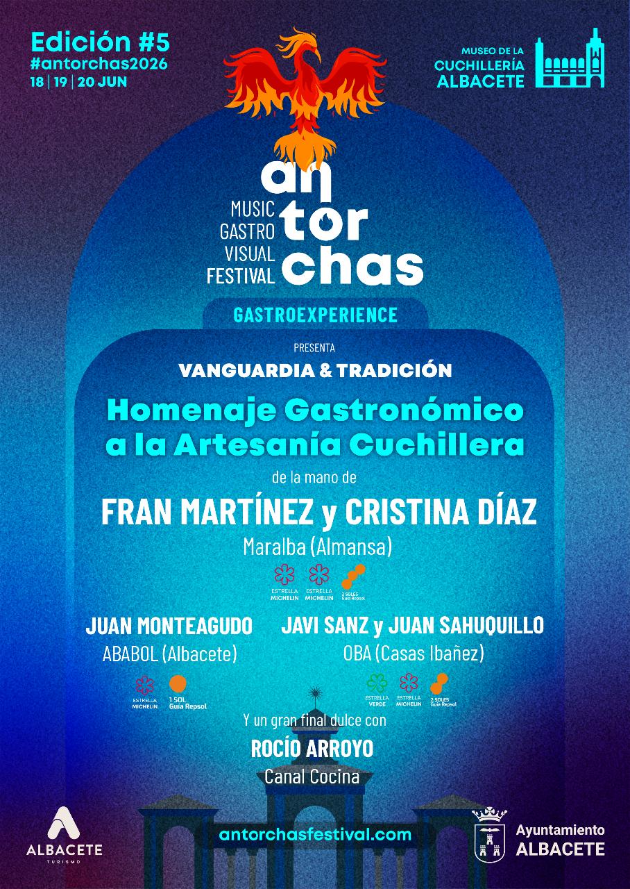 Cuatro estrellas Michelín rendirán un homenaje a la artesanía cuchillera y la cocina de la tierra en el Museo de la Cuchillería 