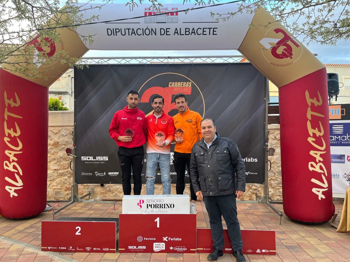 Óscar Utiel y Mª Carmen Risueño dominan en Abengibre