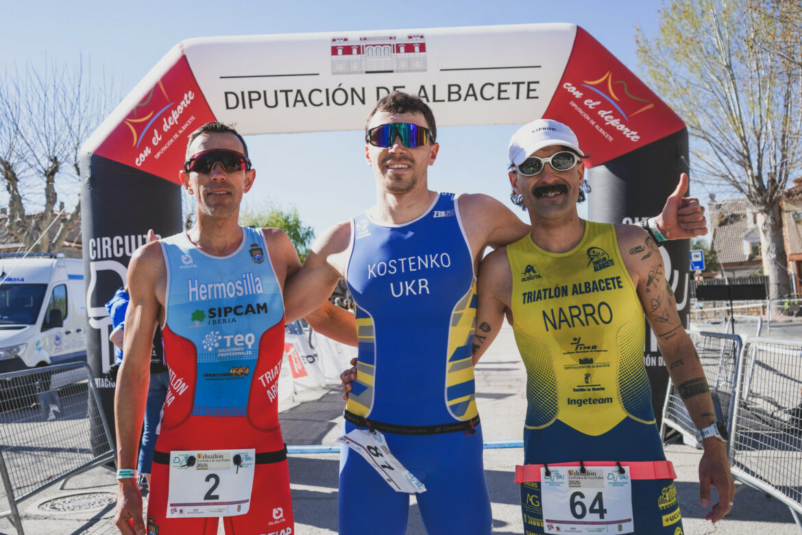 Serhii Kostenko e Irene González ganan el V Duatlón La Peñica de San Pedro