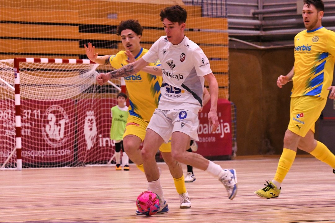 Un mermado Albacete FS pierde su imbatibilidad en casa frente al AD Alcorcón FS (1-2)