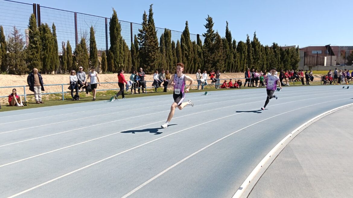 Los escolares disfrutan con las pruebas de ajedrez y atletismo