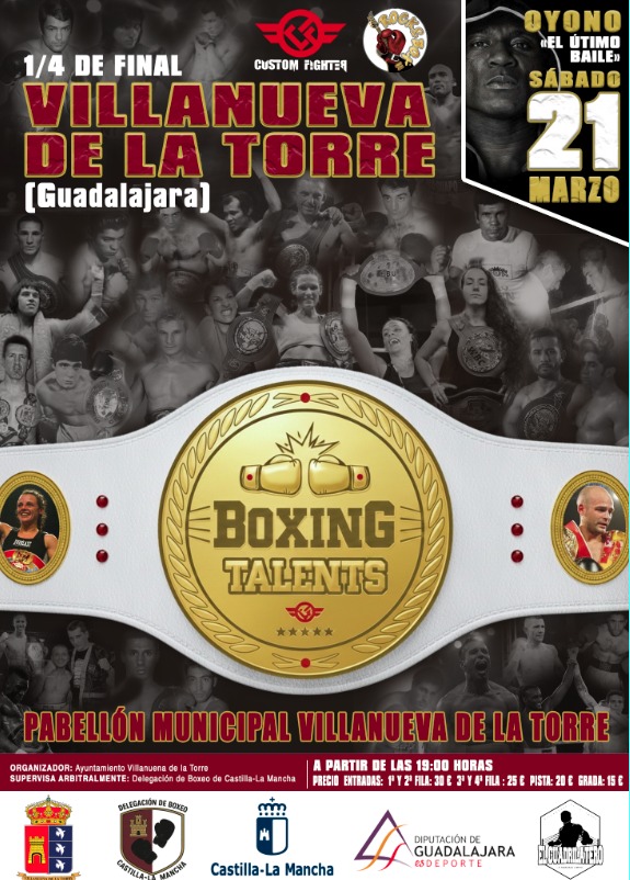 Los Boxeadores del Fight Club Albacete, presentes en el Torneo Boxing Talents