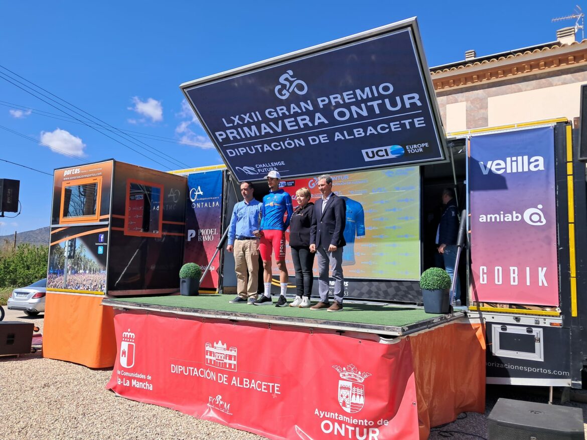 El granadino Adrián Benito, Premio a la Combatividad’ de amiab del Gran Premio de Primavera de Ciclismo de Ontur 2026