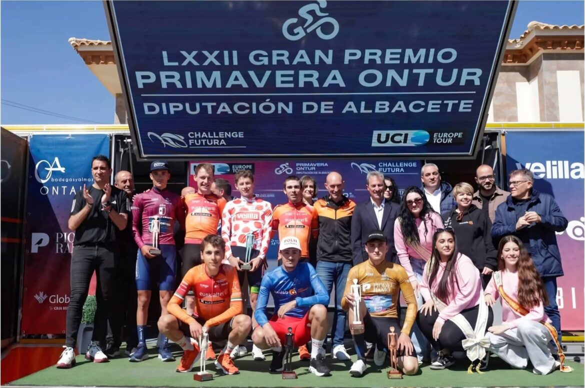 El granadino Adrián Benito, Premio a la Combatividad’ de amiab del Gran Premio de Primavera de Ciclismo de Ontur 2026