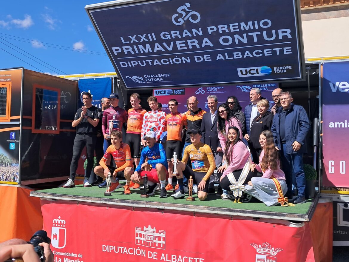 El granadino Adrián Benito, Premio a la Combatividad’ de amiab del Gran Premio de Primavera de Ciclismo de Ontur 2026