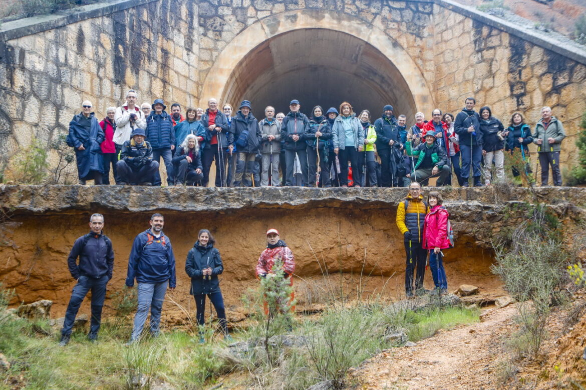 El agua fue protagonista en las dos nuevas Rutas de Senderismo de la Diputación, en Villamalea y Ossa de Montiel
