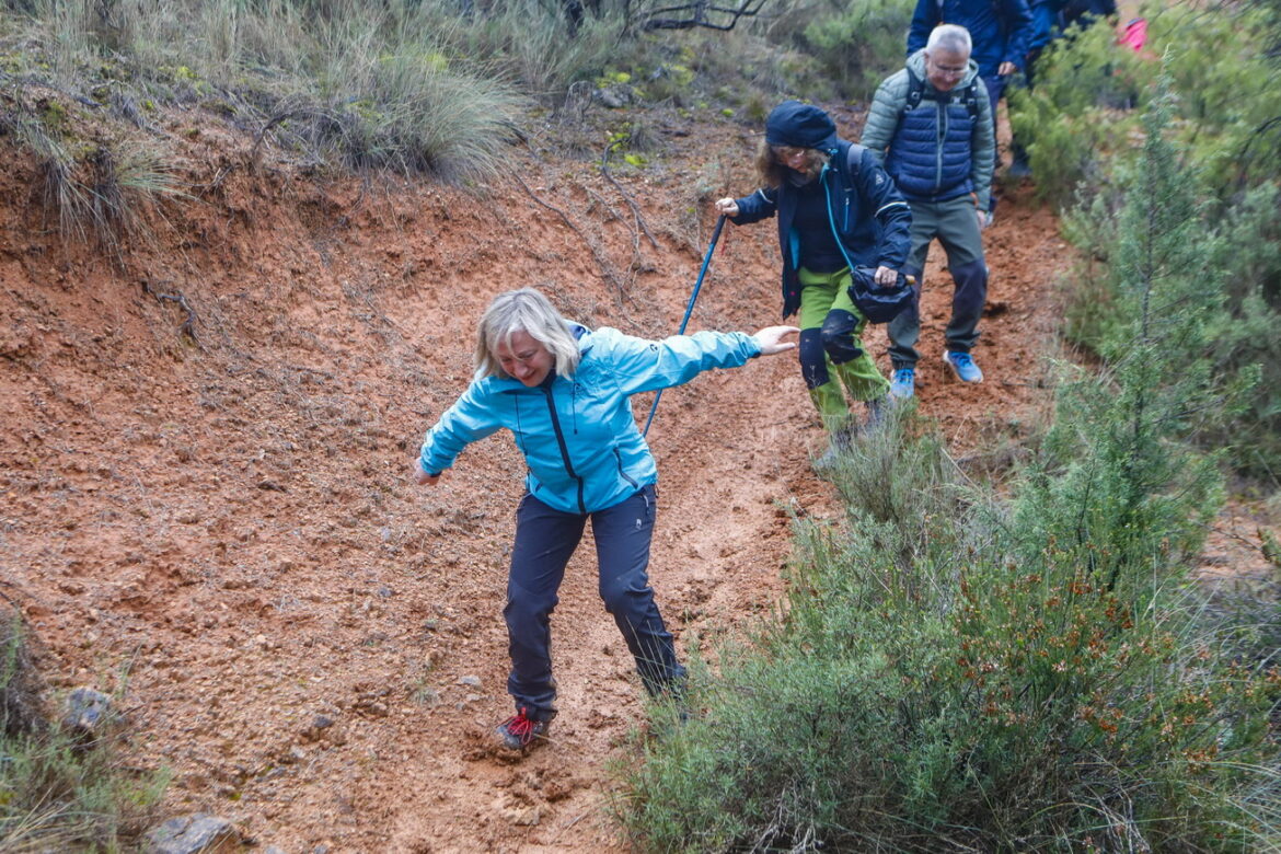 El agua fue protagonista en las dos nuevas Rutas de Senderismo de la Diputación, en Villamalea y Ossa de Montiel