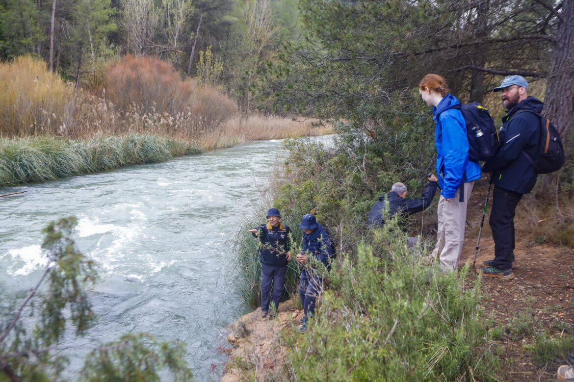 El agua fue protagonista en las dos nuevas Rutas de Senderismo de la Diputación, en Villamalea y Ossa de Montiel
