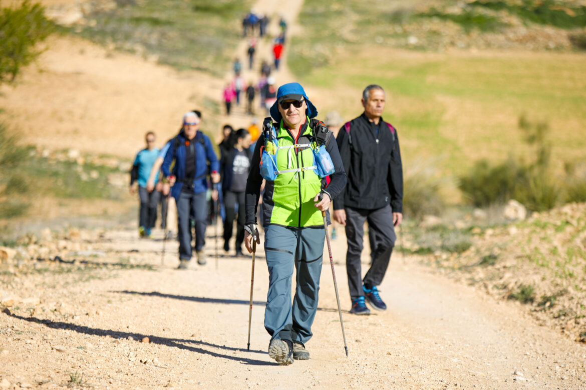 Soleado día por el Pozuelo en una nueva Ruta de Senderismo de la Diputación de Albacete