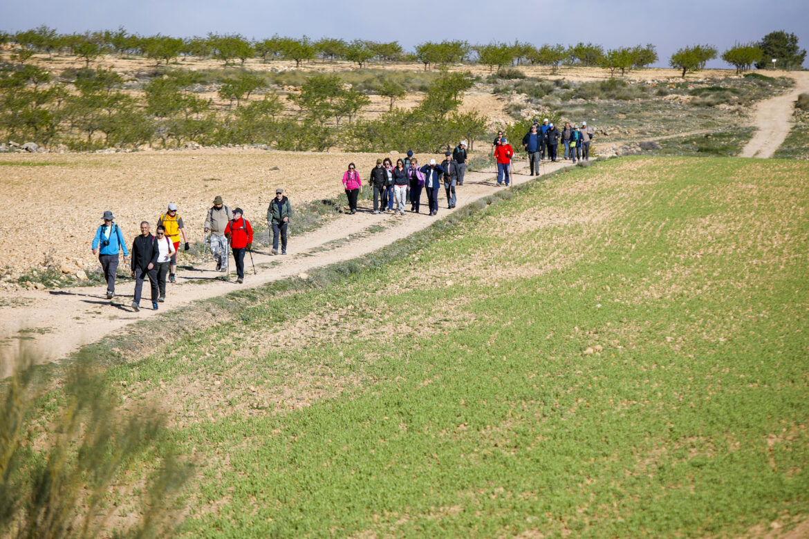Soleado día por el Pozuelo en una nueva Ruta de Senderismo de la Diputación de Albacete