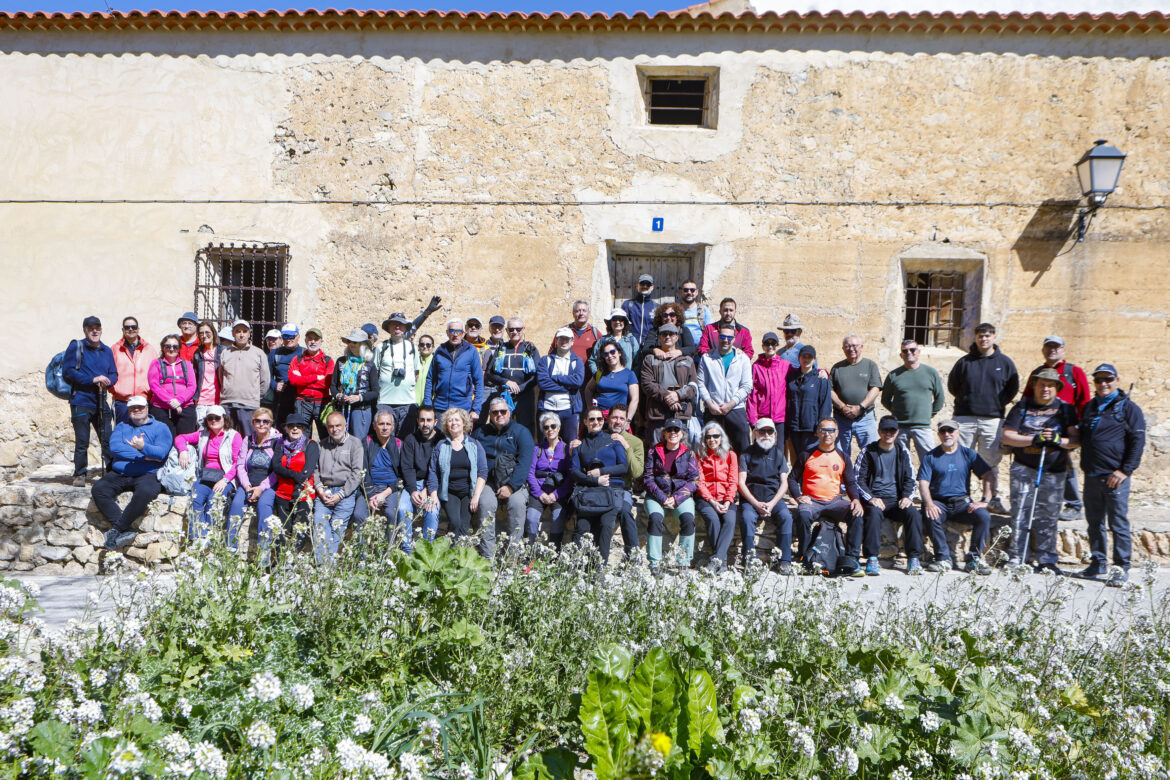 Soleado día por el Pozuelo en una nueva Ruta de Senderismo de la Diputación de Albacete
