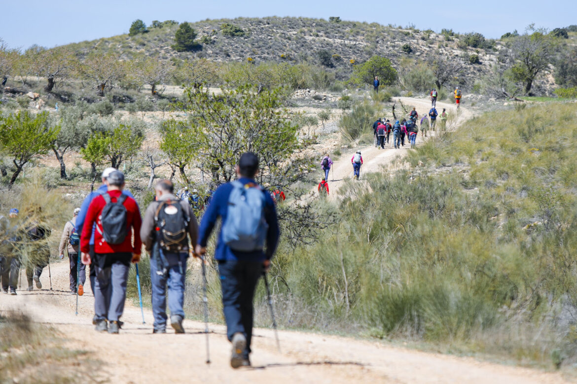 Soleado día por el Pozuelo en una nueva Ruta de Senderismo de la Diputación de Albacete