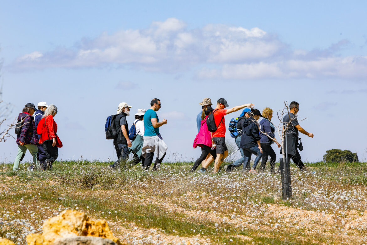 Soleado día por el Pozuelo en una nueva Ruta de Senderismo de la Diputación de Albacete