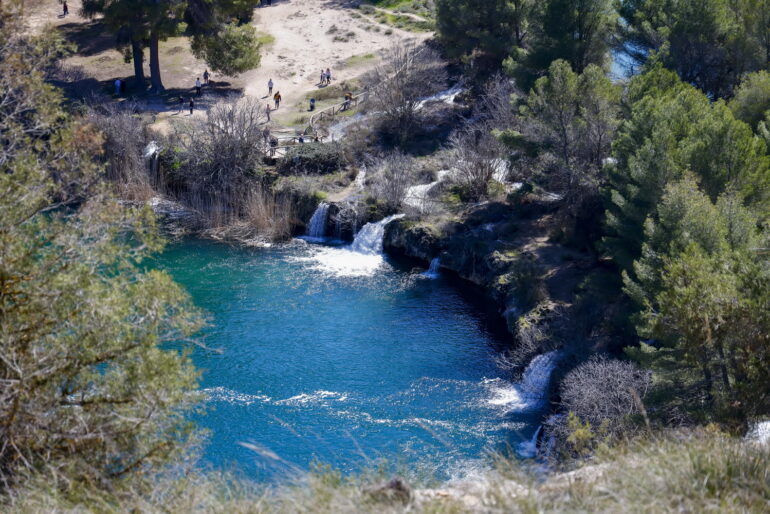 El agua fue protagonista en las dos nuevas Rutas de Senderismo de la Diputación, en Villamalea y Ossa de Montiel