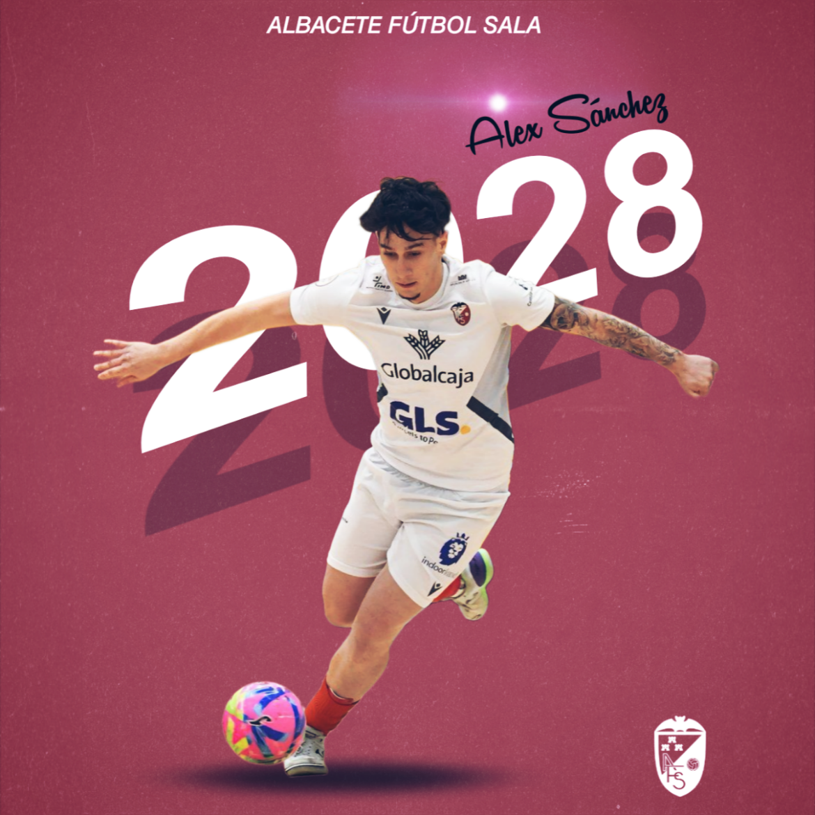 Alex Sánchez y el Albacete Fútbol Sala acuerdan ampliar su vinculación hasta 2028