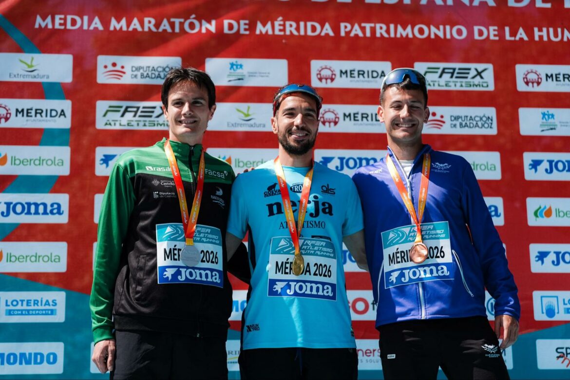 El Albacete-Diputación se hace con el bronce Absoluto Masculino en el Campeonato de España de Medio Maratón