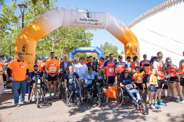 La carrera de amiab Albacete bate<br>récords: cerca de 500 corredores y<br>más de 700 personas en su jornada de<br>convivencia