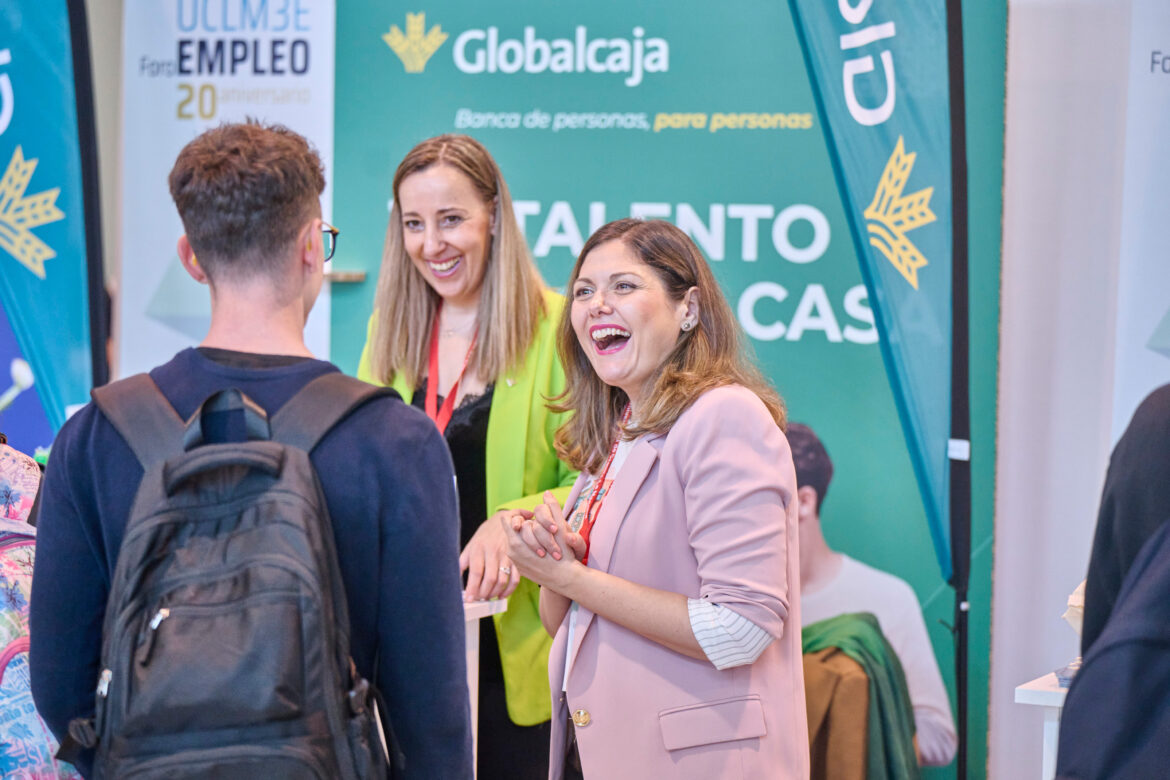 Globalcaja ofrece oportunidades profesionales al talento joven en el Foro de Empleo UCLM3E