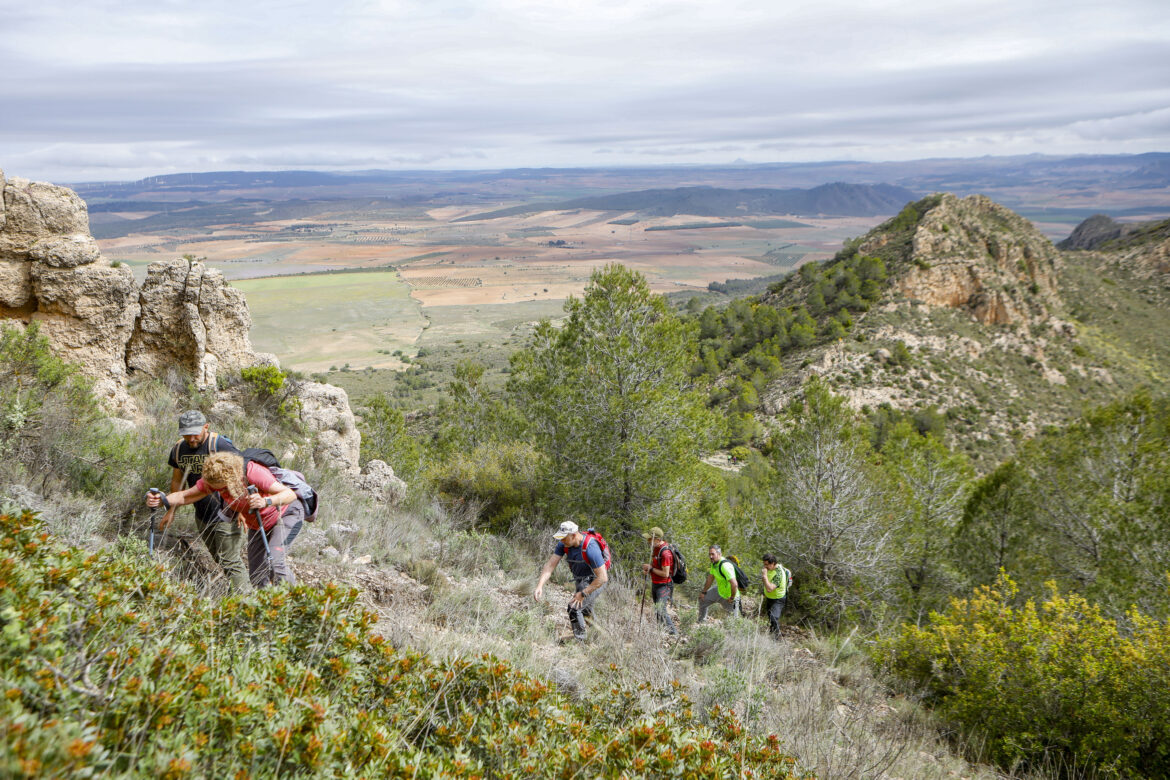 Deslumbrantes las nuevas Rutas de Senderismo de la Diputación de Albacete, en Ontur y Fuentealbilla