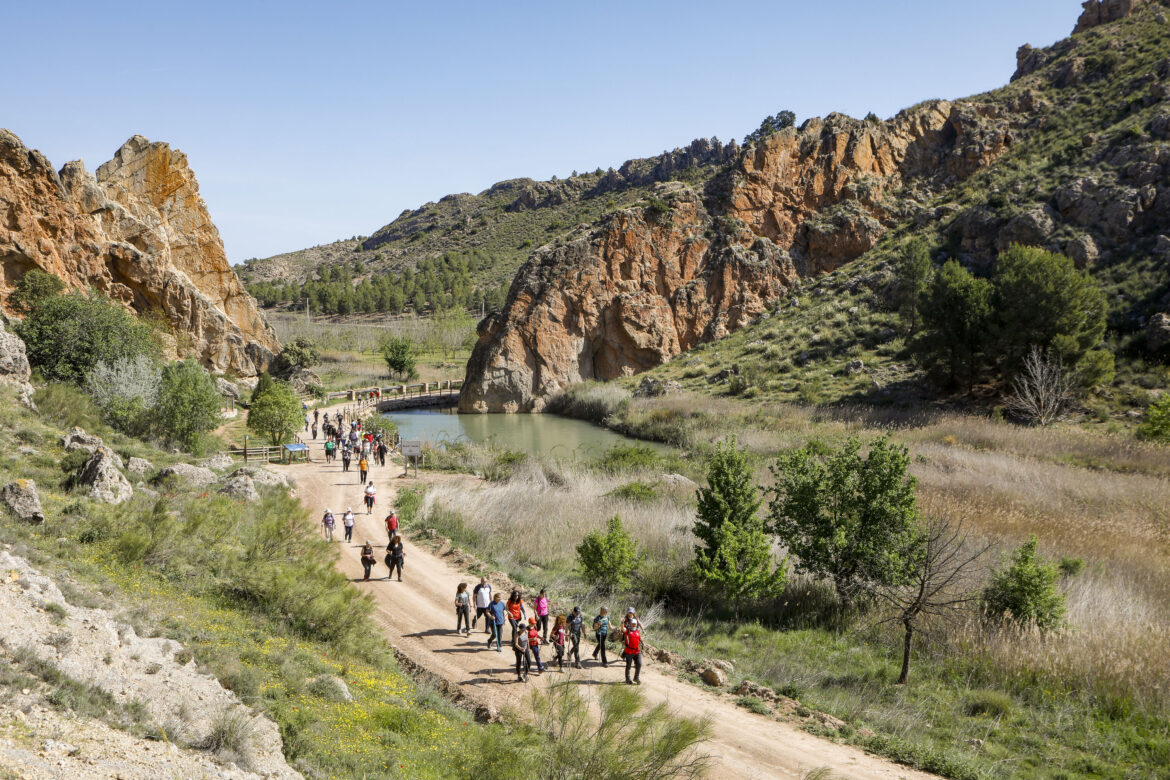 Deslumbrantes las nuevas Rutas de Senderismo de la Diputación de Albacete, en Ontur y Fuentealbilla