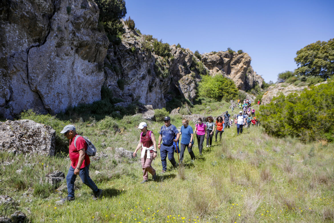 Deslumbrantes las nuevas Rutas de Senderismo de la Diputación de Albacete, en Ontur y Fuentealbilla