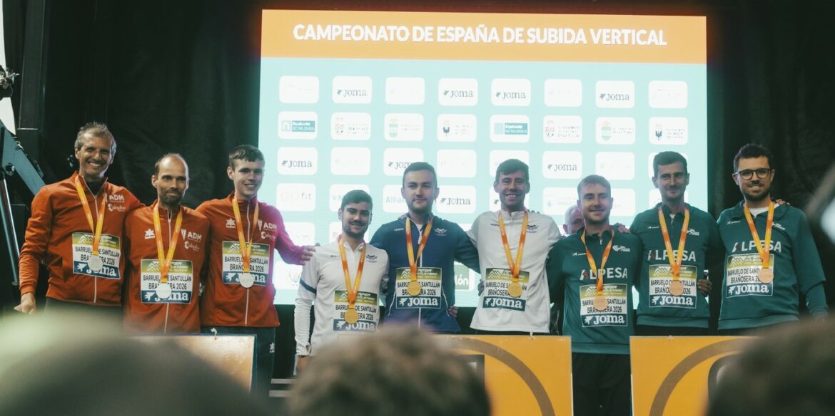 El Club Atletismo Albacete se hace con los campeonatos de España de Subida Vertical y Trail Running Classic