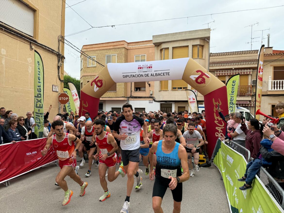 Antonio Cantos y Beatriz Román ganan la X Carrera de Trail de Valdeganga