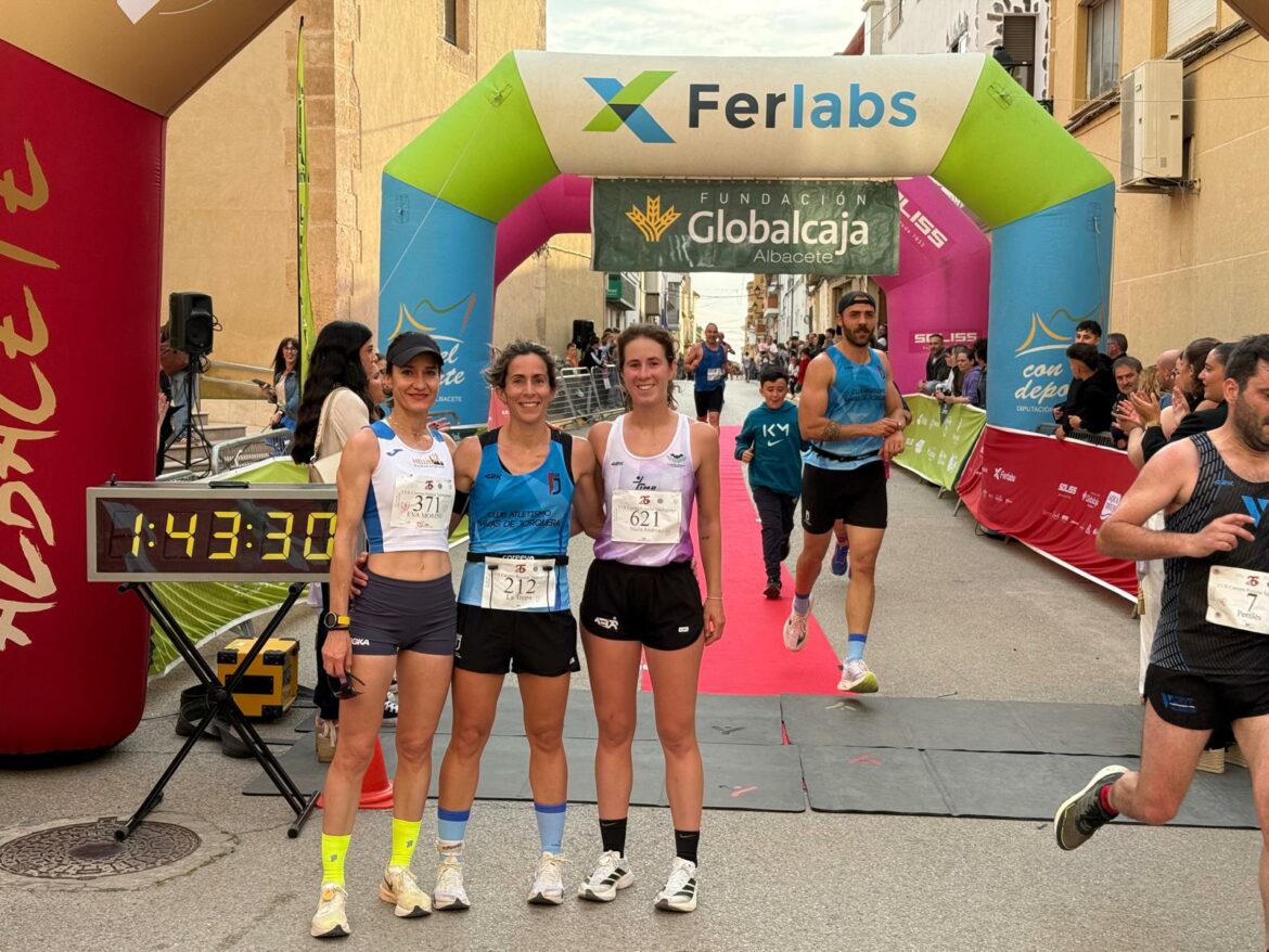 Antonio Cantos y Beatriz Román ganan la X Carrera de Trail de Valdeganga