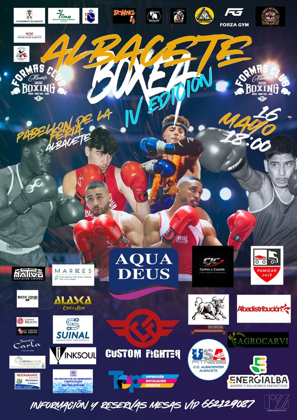 ALBACETE BOXEA IV EDICIÓN 16 MAYO ALBACETE BOXEA IV EDICIÓN 16 MAYO