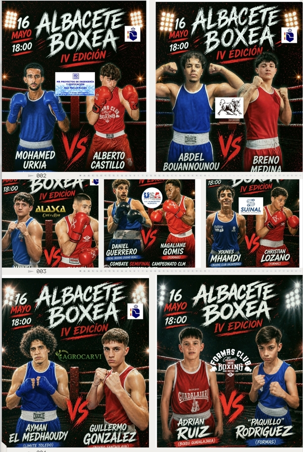 ALBACETE BOXEA IV EDICIÓN 16 MAYO