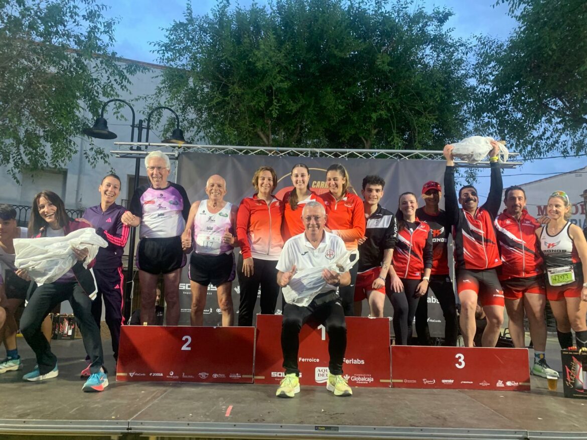 Antonio Cantos y Beatriz Román ganan la X Carrera de Trail de Valdeganga