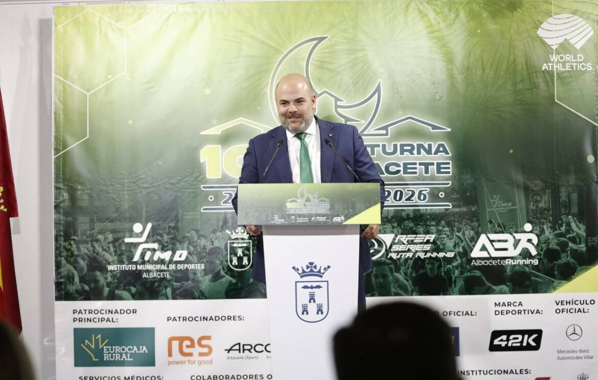 Albacete presenta su '10K Nocturna Internacional' con el apoyo de Eurocaja Rural