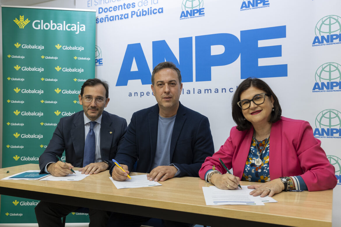 Globalcaja y ANPE Castilla-La Mancha actualizan su acuerdo de colaboración con nuevas ventajas para el colectivo docente Globalcaja y ANPE Castilla-La Mancha actualizan su acuerdo de colaboración con nuevas ventajas para el colectivo docente