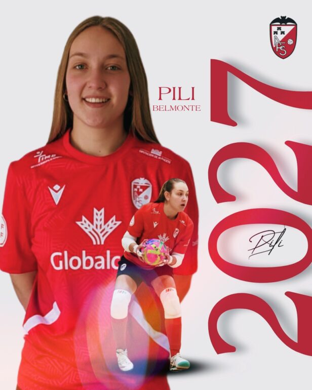 Pili Belmonte y el Globalcaja Albacete Fútbol Sala acuerdan ampliar su vinculación hasta 2027