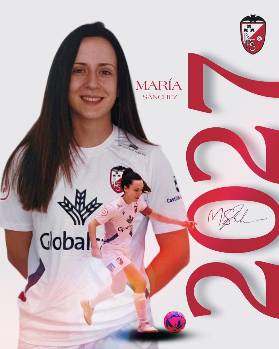 María Sánchez y el Globalcaja Albacete Fútbol Sala acuerdan ampliar su vinculación hasta 2027