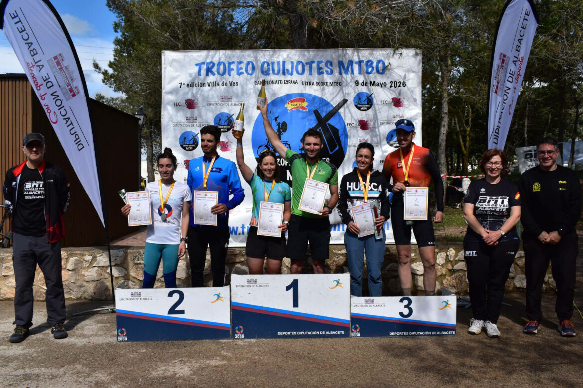 Javier González y Mª del Mar Delgado ganan el Trofeo Quijotes MTBO